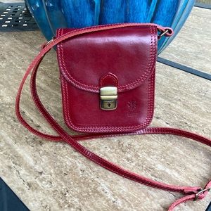 Vera Pelle  leather crossbody